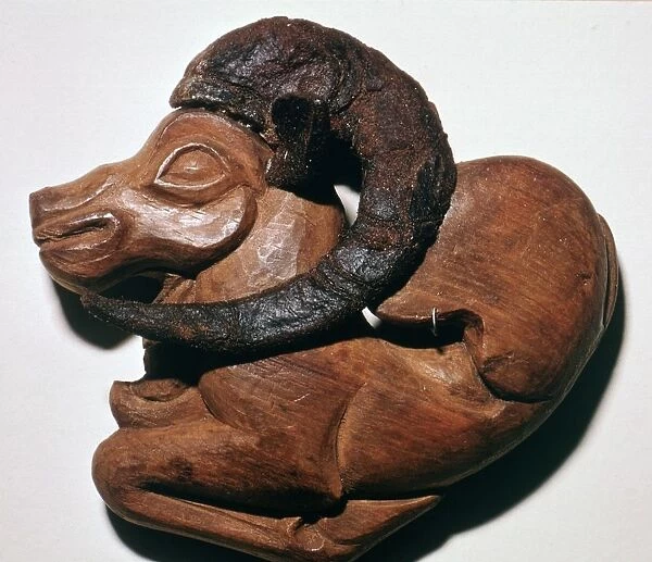 Scythian wooden harness-ornament, 5th century BC