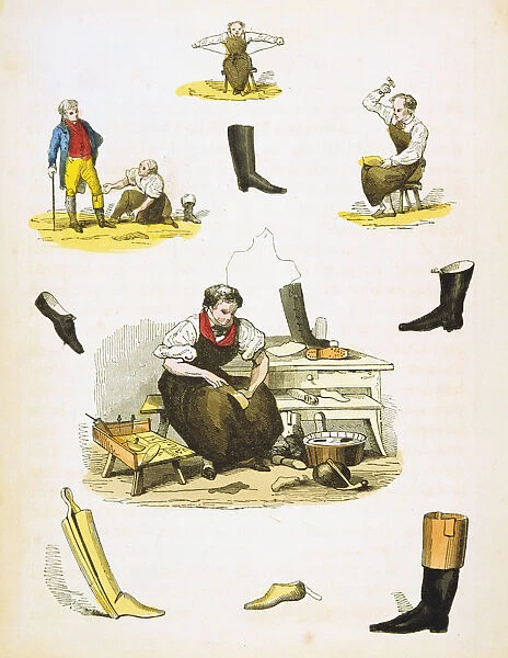 Shoemaker, c1845