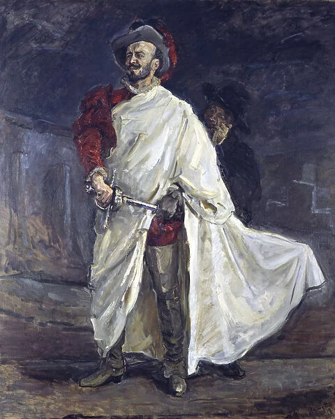 The Singer Francisco d Andrade as Don Giovanni in Mozarts Opera, 1902. Artist: Slevogt, Max (1868-1932)