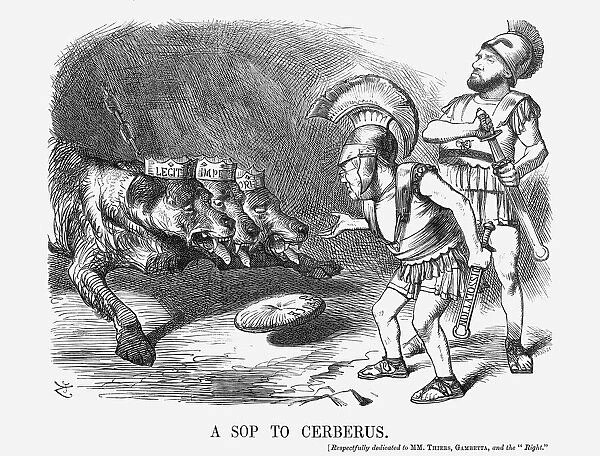 A Sop to Cerberus, 1872. Artist: Joseph Swain