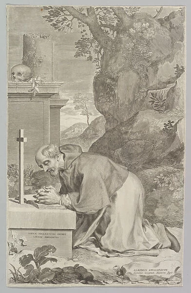 St. Claude, 1664. Creator: Claude Mellan