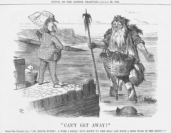 Can t Get Away!, 1884. Artist: Joseph Swain