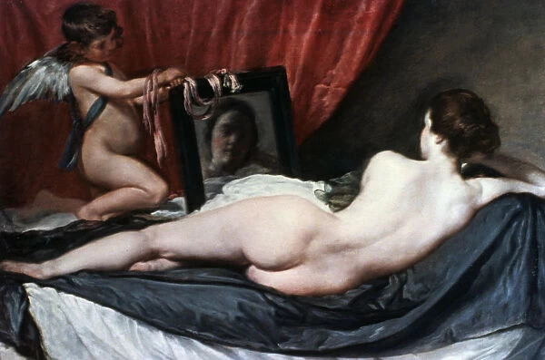 The Toilet of Venus ( The Rokeby Venus ), 1647-1651. Artist: Diego Velazquez