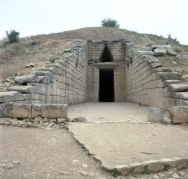 The Treasury of Atreus in Mycenae, 13th century BC