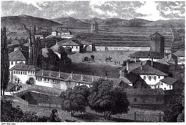 View of Bakhchisaray, ca 1845. Artist: 19244, James (active Mid of 19th cen. )