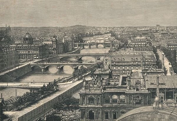 View of Paris, Showng The Seven Bridges, 1882