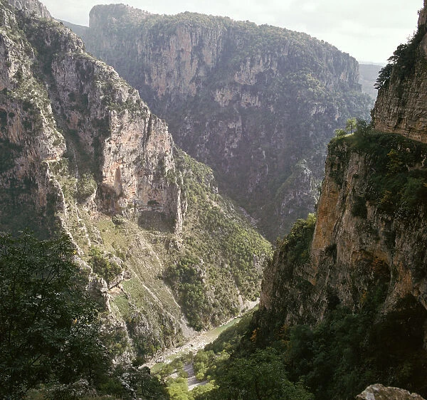 Vikos Gorge in Epirus, Greece