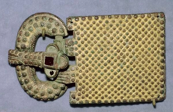 Visigothic Belt-Buckle, c6th century