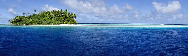 A Remote Atoll Of The Marshall Islands; Republic Of The Marshall Islands
