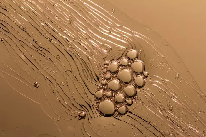 Framed Print : Close up of bubbles at the water surface Framed Print : Close up of bubbles at the water surface