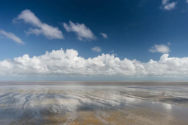 Clouds over ocean, Guyana