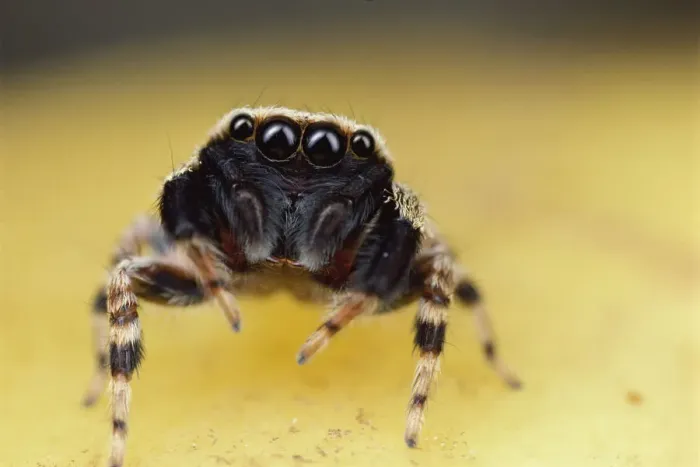 Framed Print : Jumping Spider portrait, Singapore Framed Print : Jumping Spider portrait, Singapore