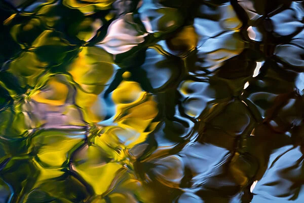 Patterns on water surface