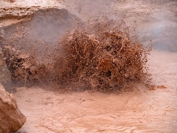 Red Spouter fumarole, Yellowstone National Park, Wyoming, USA