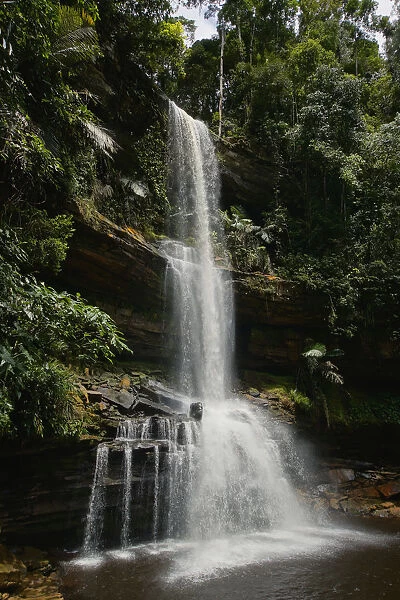 Waterfall, Maliau Basin, Malaysia