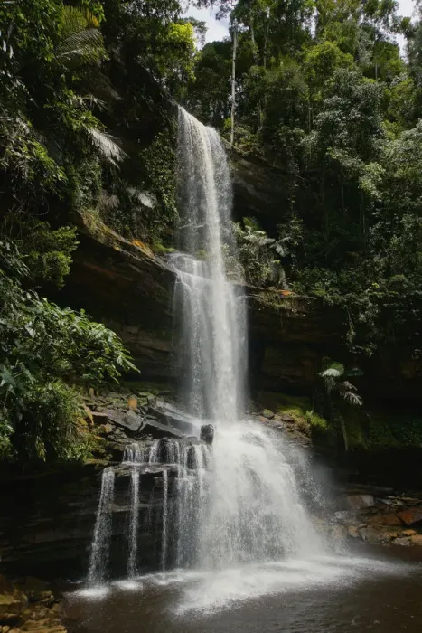 Framed Print : Waterfall, Maliau Basin, Malaysia Framed Print : Waterfall, Maliau Basin, Malaysia