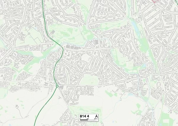Birmingham B14 4 Map