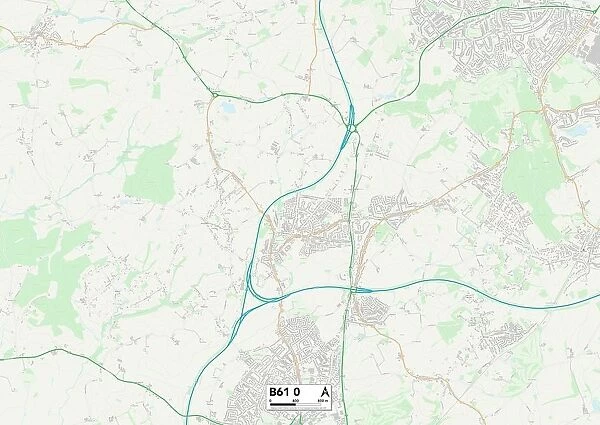 Bromsgrove B61 0 Map