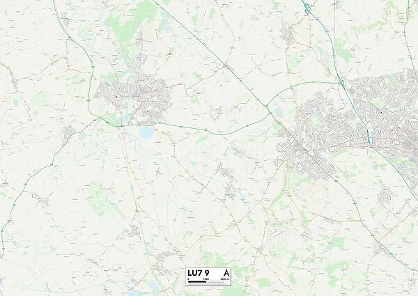 Central Bedfordshire LU7 9 Map