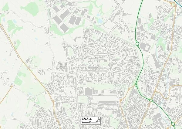 Coventry CV6 4 Map