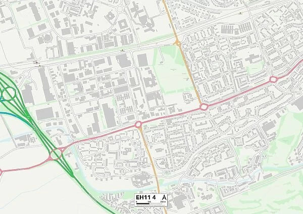 Edinburgh EH11 4 Map