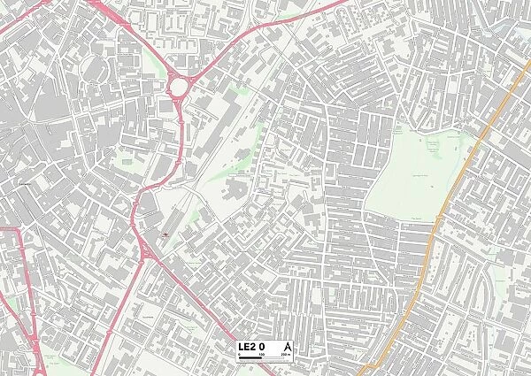 Leicester LE2 0 Map