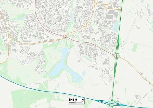 Swindon SN3 6 Map
