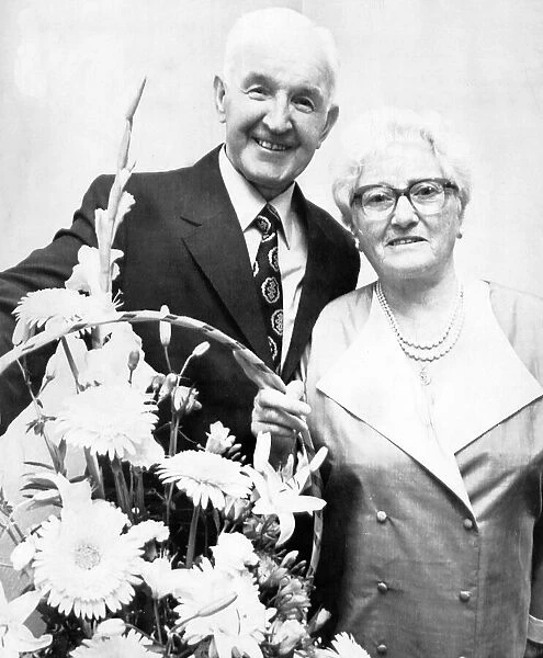 Boxing referee George Smith with his wife May