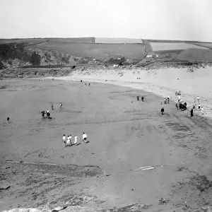 Bantham Sands, Devon, August 1928