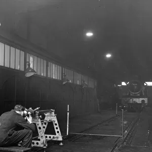 Swindon Works Weighbridge, 1954