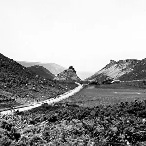 Valley of Rocks near Lynton in Devon, 1929