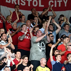 Bristol City Fans Go Wild: Aaron Wilbraham's Goal vs Brentford (150815)