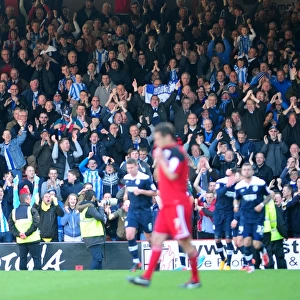 Huddersfield Town Celebrates Npower Championship Win Over Bristol City (April 2013)