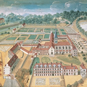 Abbey of Port-Royal des Champs. Anonymous, 18th century. Aft