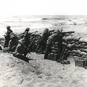 Allied action at Arsuf, Middle East, WW1