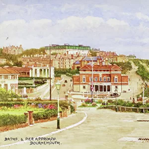 Bournemouth, Dorset - Baths and Pier Approach