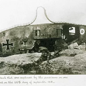 Captured German Tank