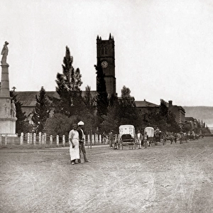 Church Stree, Pietermaritzburg, South Africa, circa 1888stud