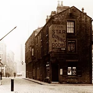 Corner of Howe Street, Burnley, Lancashire, early 1900s