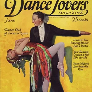 Cover of Dance magazine, June 1924