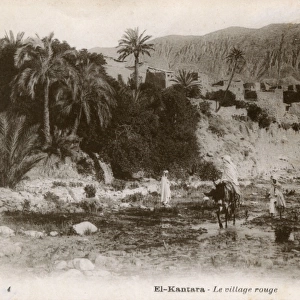 El Kantara, Algeria - The Red Village