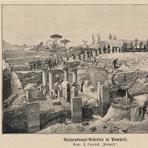 Excavations at Pompeii