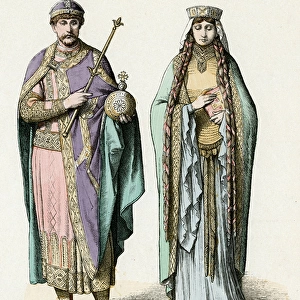 Frankish Court Dress C11