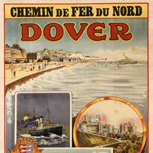 French rail poster - Dover