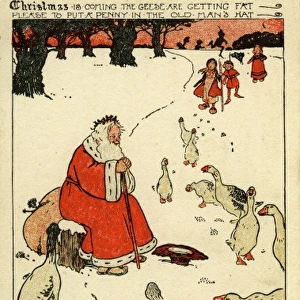 Hills. Christmas Is Coming. Cecil Aldin. 1898. jpg