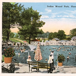 Indian Mound Park, Hannibal, Missouri, USA