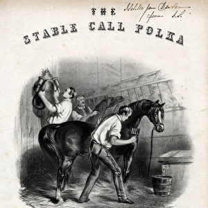Music cover, The Stable Call Polka