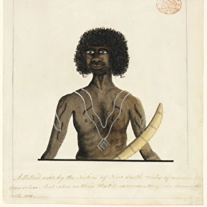 Portrait of an Aboriginal man