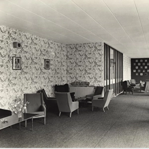 Seating area at Baden Powell House, London