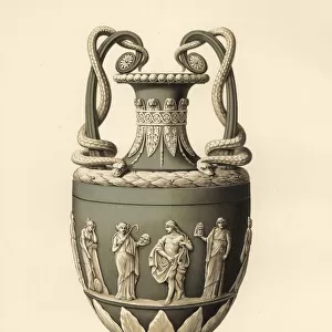 Vase with classical reliefs by John Flaxman